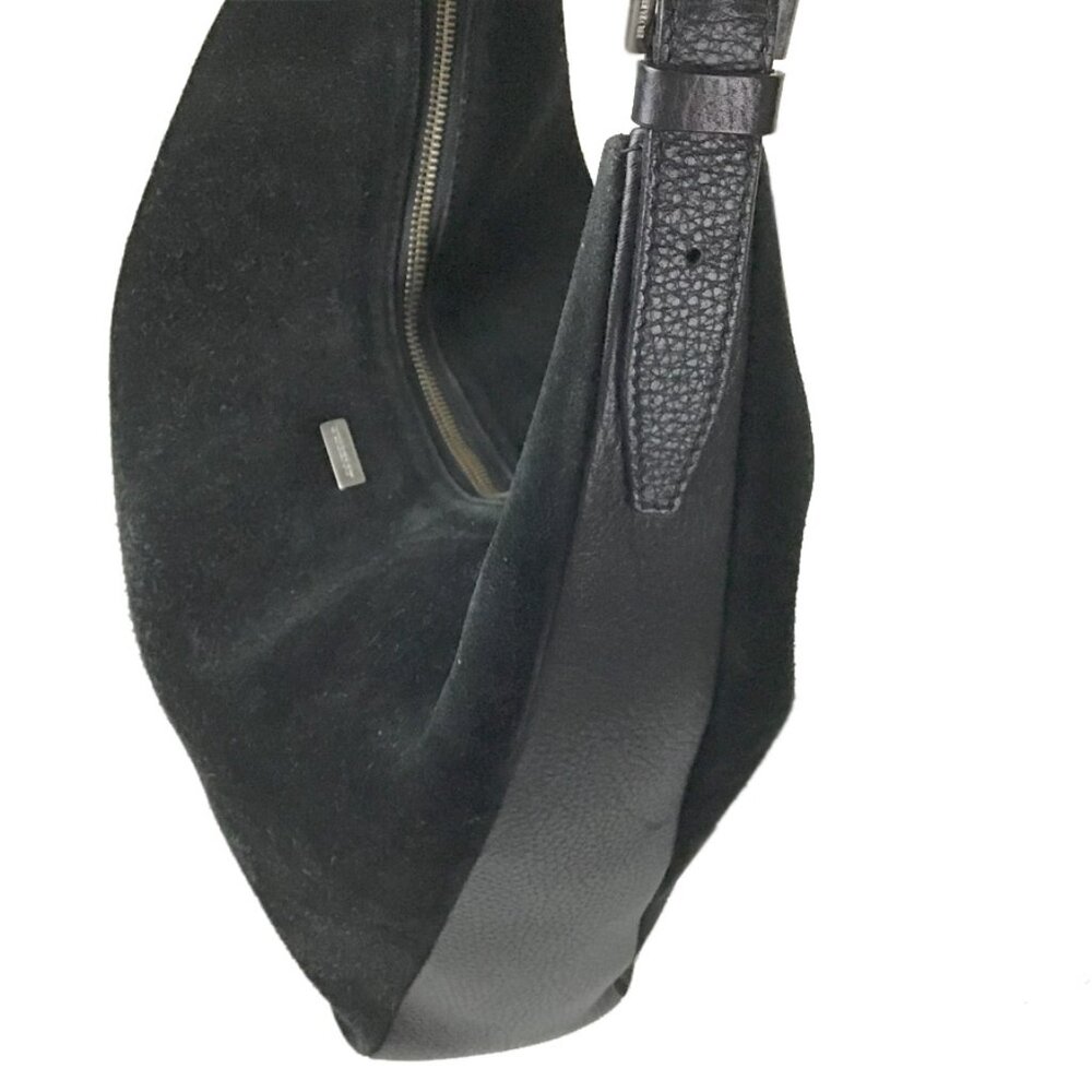 BURBERRY Hobo Large Suede/Leather Big Vintage Bag - Picture 10 of 16